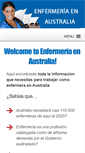 Mobile Screenshot of enfermeriaaustralia.com